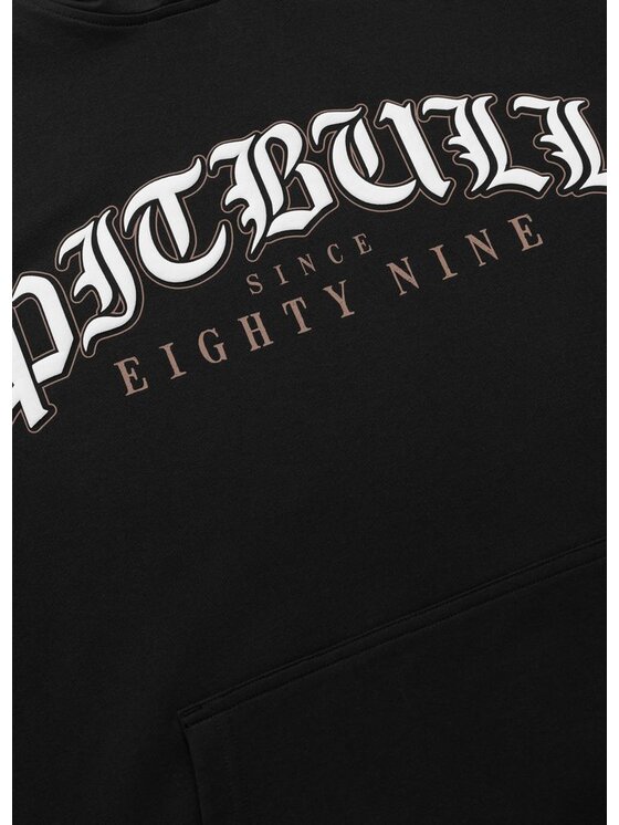 PITBULL PITBULL Bluza TATTOO Czarny Regular Fit