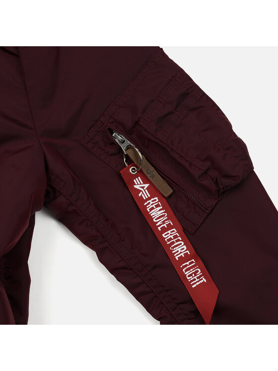 Alpha Industries Alpha Industries Bunda bomber MA-1 TT Light Bomber Jacket Červená Slim Fit