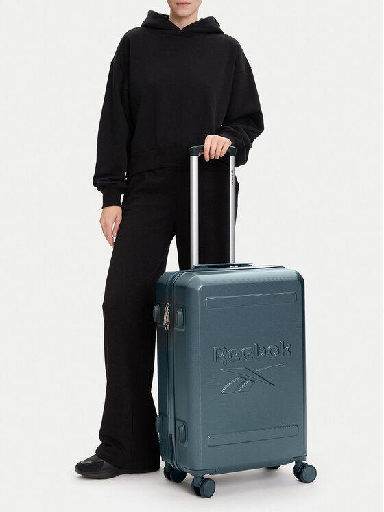 Reebok Reebok Közepes bőrönd RBK-WAL-024-CCC-M Zöld