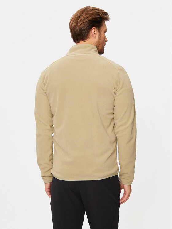 4F 4F Felpa di pile 4FWAW24TFLEM250 Verde Regular Fit