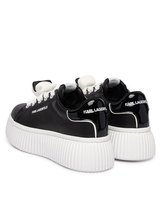 KARL LAGERFELD KARL LAGERFELD Sneakersy Kreeper Lo KL42336T Čierna