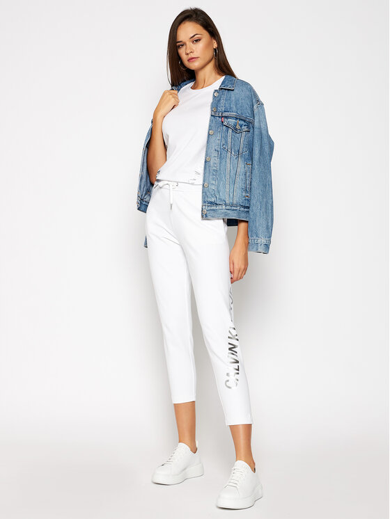 Calvin Klein Jeans Calvin Klein Jeans T-shirt J20J214779 Bianco Regular Fit