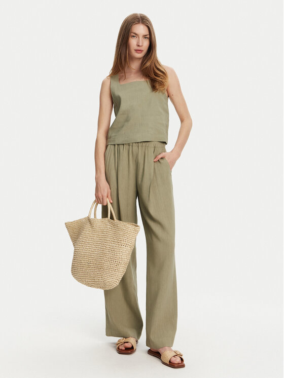 Marella Marella Top Terni 2513161055 Zielony Regular Fit