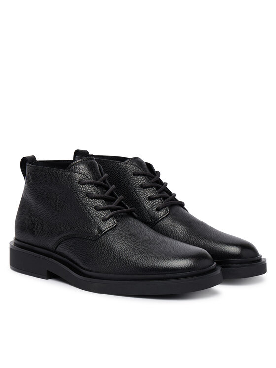 Calvin Klein Calvin Klein Saapad Sq Rubber Desert Boot Lth HM0HM02352 Must