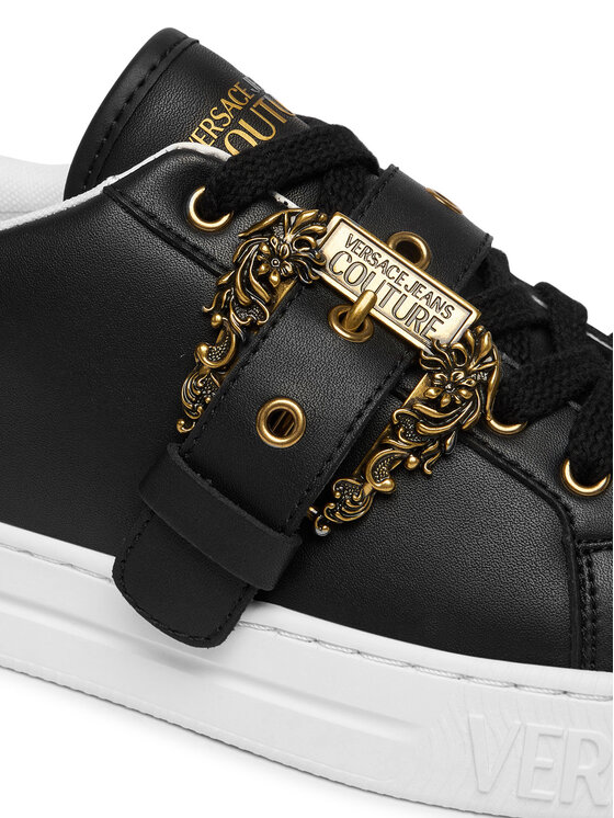 Versace Jeans Couture Versace Jeans Couture Sportcipők 80VA3SK9 ZPB76 G89 Fekete