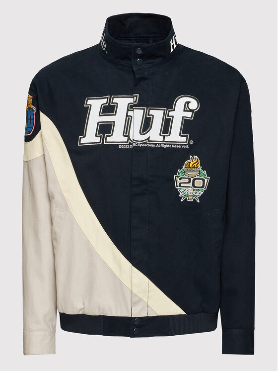 HUF Übergangsjacke Daytona JK00335 Dunkelblau Regular Fit | Modivo.de