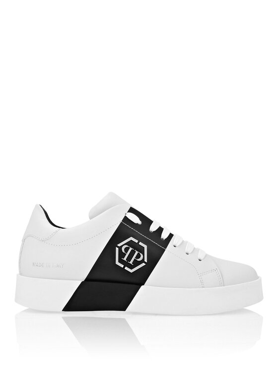 PHILIPP PLEIN PHILIPP PLEIN Sneakersy 3405 Biela