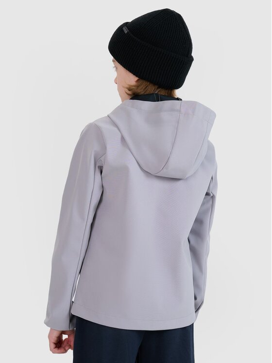 4F 4F Giacca softshell 4FJWSS25TSOFM306-25S Grigio Regular Fit