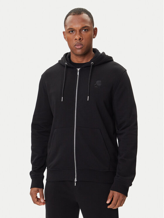KARL LAGERFELD KARL LAGERFELD Pulóver 705751 500900 Fekete Regular Fit