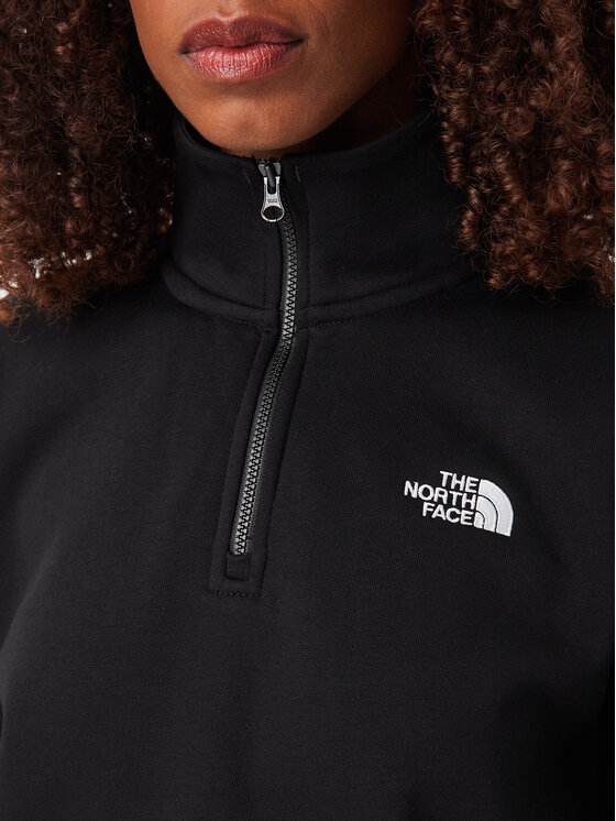 The North Face The North Face Džemperis Evolution Simple Dome NF0A8ET5 Juoda Regular Fit