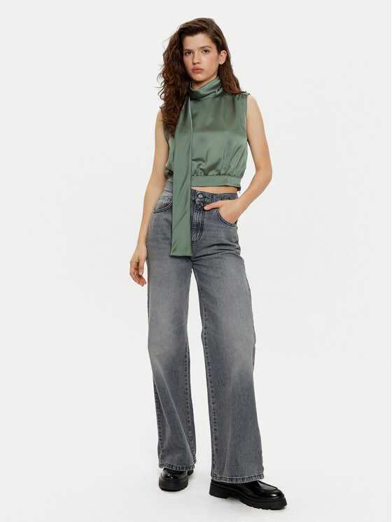 HUGO HUGO Топ Canile-1 50530475 Зелений Regular Fit