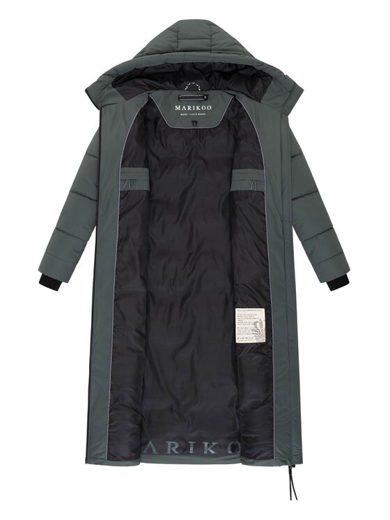 Marikoo Marikoo Kurtka zimowa Firella Zielony Regular Fit