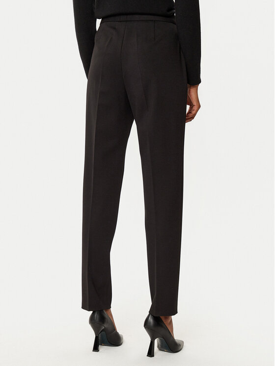 BOSS BOSS Chino Tiluna 50535203 Crna Slim Fit