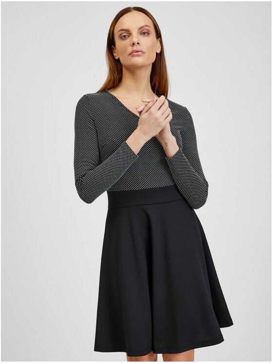 Orsay Orsay Sukienka 413034-660000__XS Czarny Regular Fit