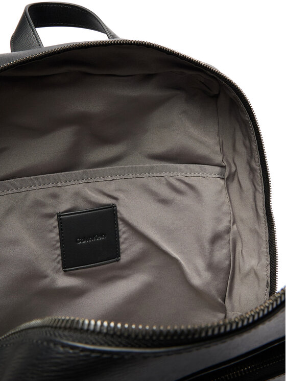 Calvin Klein Calvin Klein Ruksak Emblem Hw Slim Pocket Backpack LV04D3289G Čierna