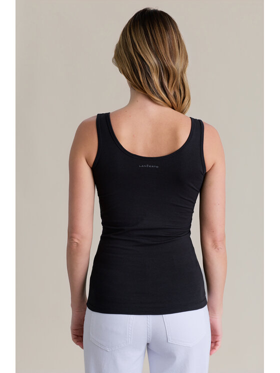 Lancerto Lancerto Top Lavena TS073226000022 Czarny Regular Fit
