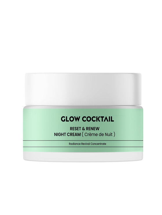 Glow Cocktail Glow Cocktail RESET & RENEW KREM NA NOC 50ml Zestaw do pielęgnacji skóry