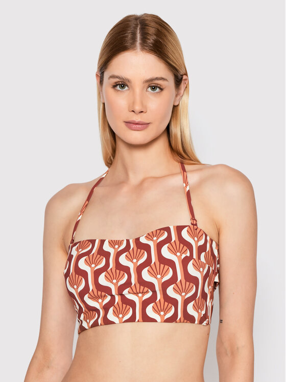 Etam Etam Gornji del bikini Mabelle 6532466 Rjava