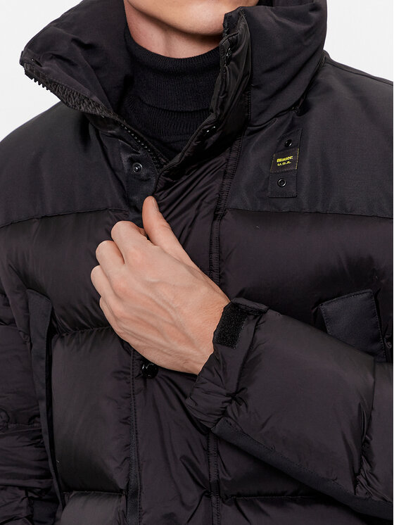 Blauer Blauer Μπουφάν χειμωνιάτικο 23WBLUK03009 Μαύρο Regular Fit