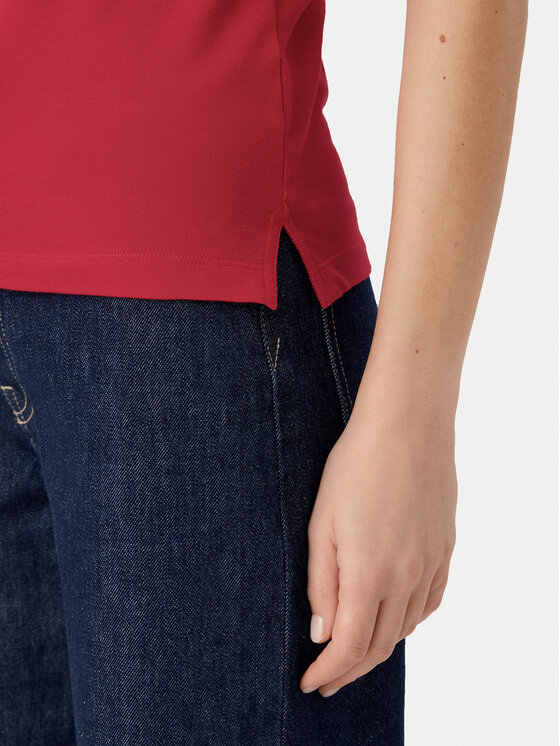 Tommy Hilfiger Tommy Hilfiger Polo 1985 WW0WW43225 Κόκκινο Slim Fit