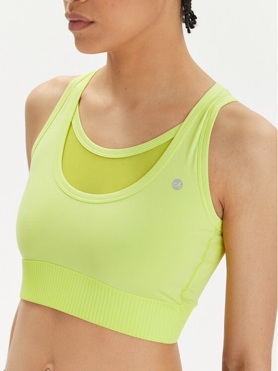 Deha Deha Biustonosz sportowy D02610 Żółty