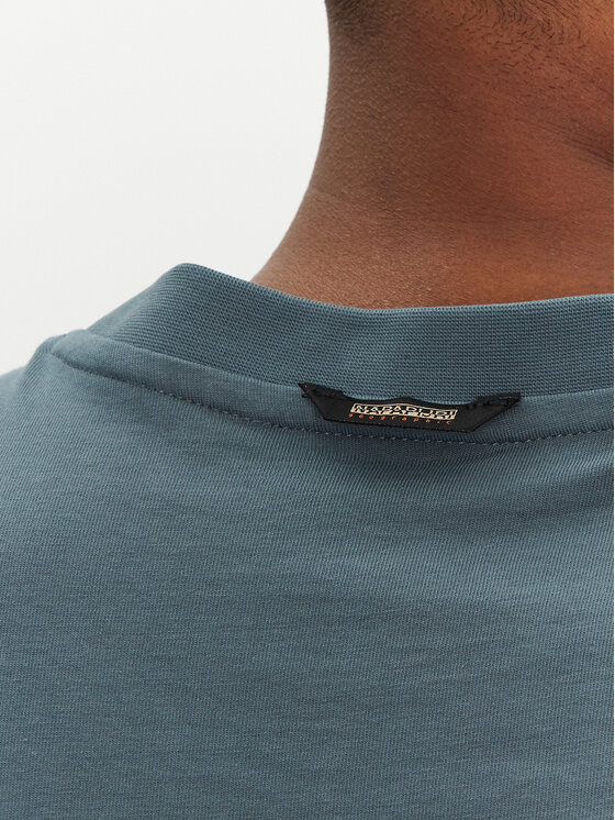 Napapijri Napapijri T-Shirt S-Turin NP0A4HQG Blau Regular Fit
