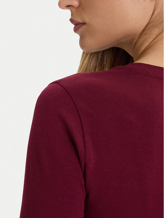 Guess Guess Blusa W5BI74 J1314 Rosso Slim Fit