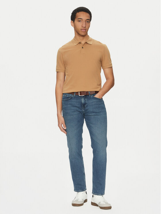 BOSS BOSS Jeans hlače H-Re.Maine 50524015 Modra Regular Fit