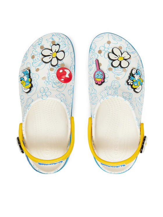 Crocs Crocs Nazouváky Smurfs Platform Clog 210822 Barevná