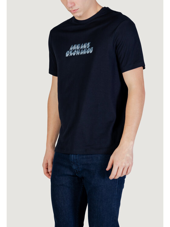 Armani Exchange Armani Exchange T-shirt XM002779 AF10358 Blu Casual Fit