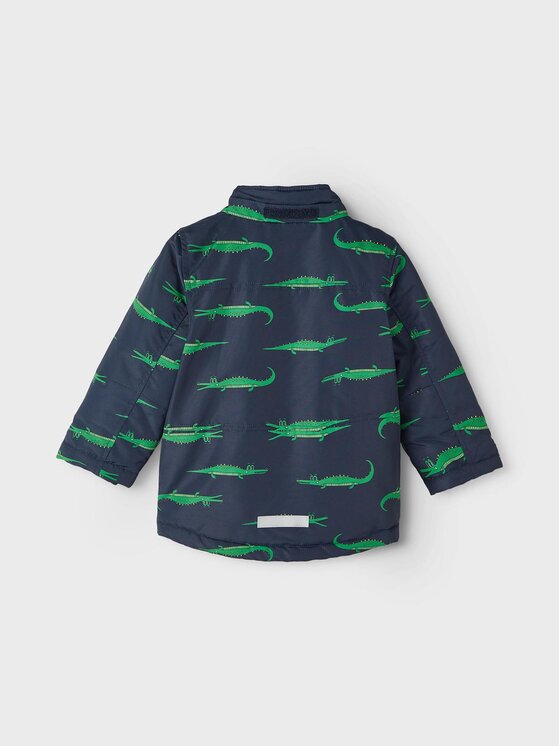 NAME IT NAME IT Μπουφάν μεταβατικό 13218217 Σκούρο μπλε Regular Fit