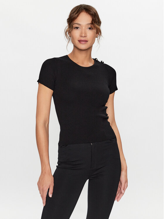 Női Póló Liu Jo Sport, Méret: XL, Fekete, CF3204 MS99E