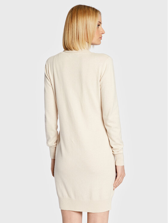 Trussardi Trussardi Strickkleid 56D00654 Beige Regular Fit