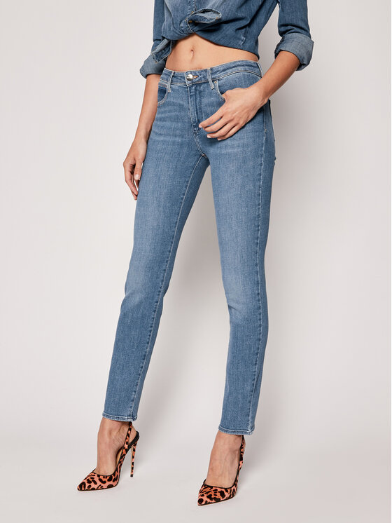 Wrangler Jeans hlače Body Bespoke W28LWC54G 112128441 Modra Slim Fit