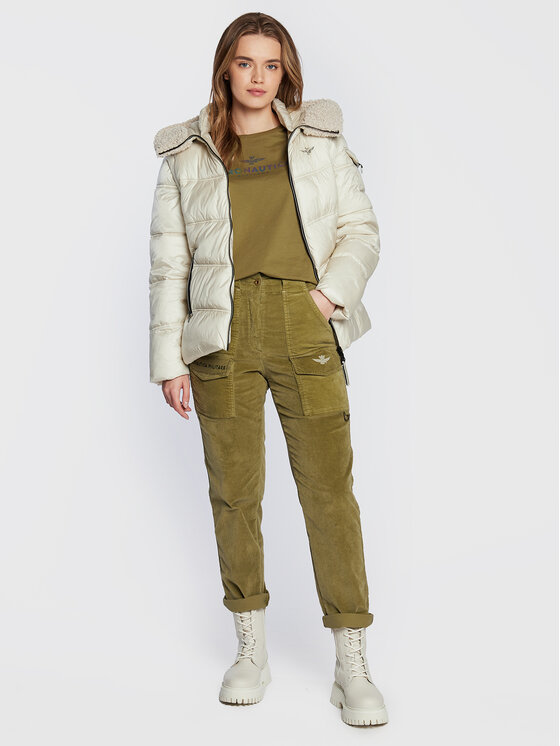 Aeronautica Militare Aeronautica Militare Зимно яке 222AB2045DCT2893 Бежов Regular Fit