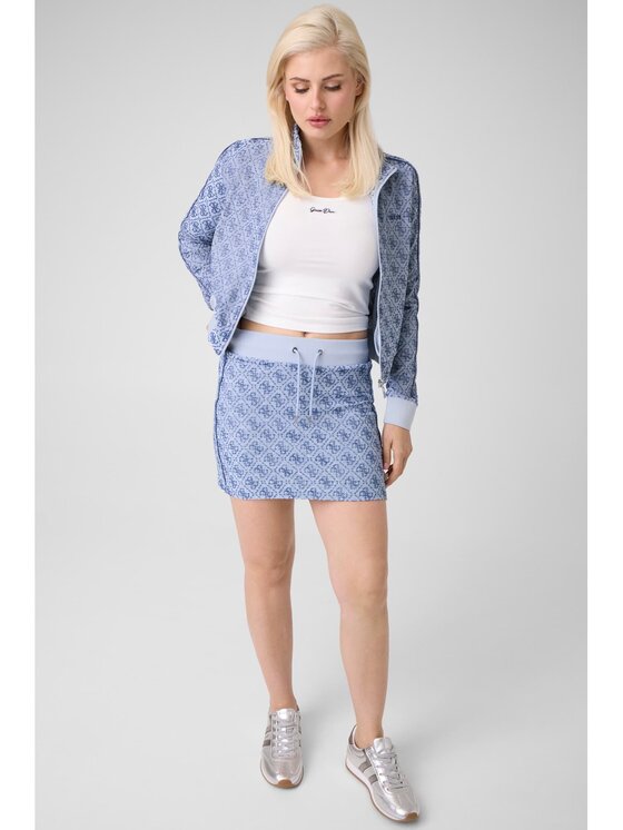 Guess Guess Spódnica mini 182952 Niebieski