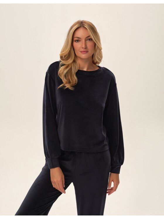 Esotiq Esotiq Piżama 42088 Szary Regular Fit