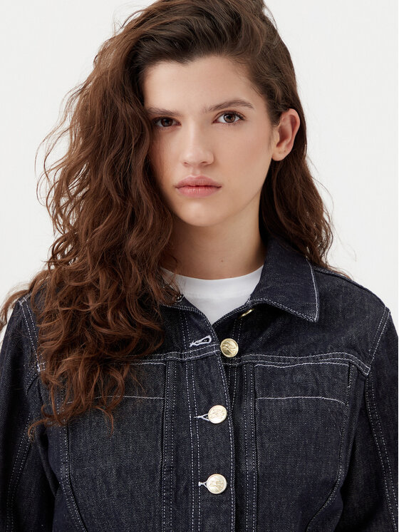 KARL LAGERFELD KARL LAGERFELD Jeansová bunda A1W14048 Tmavomodrá Regular Fit