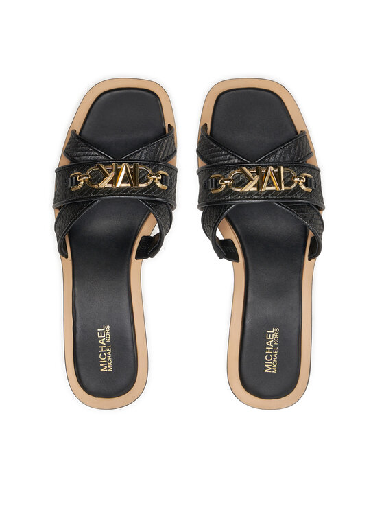 MICHAEL Michael Kors MICHAEL Michael Kors Παντόφλες 40S4TFMS1D Μαύρο