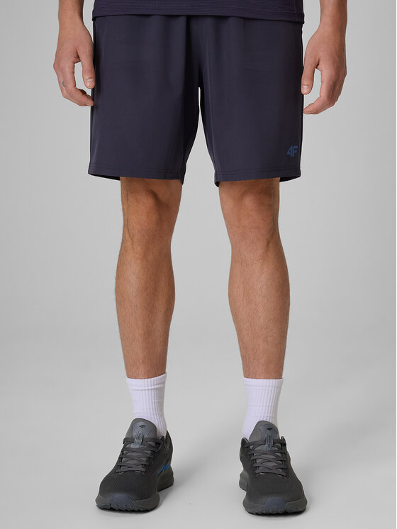 4F 4F Szorty sportowe CORE SYSTEM Granatowy Regular Fit