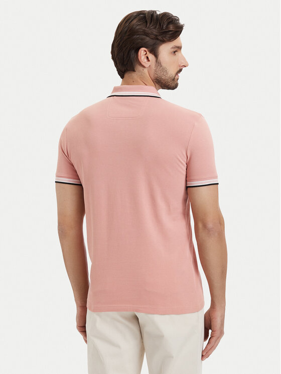 BOSS BOSS Polo Paddy 50469055 Różowy jasny Regular Fit