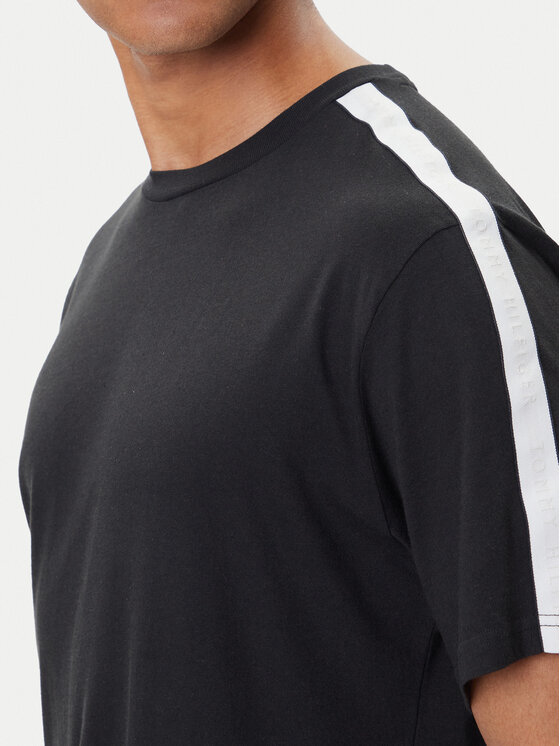 Tommy Hilfiger Tommy Hilfiger T-särk Logo UM0UM03005 Must Regular Fit