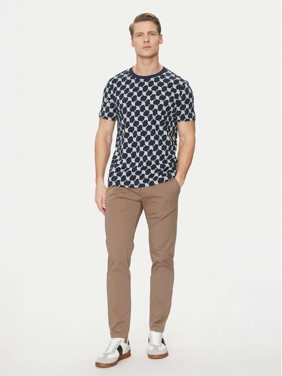 JOOP! JOOP! T-Shirt 17 JJ-06Brian 10018925 30044675 Granatowy Regular Fit