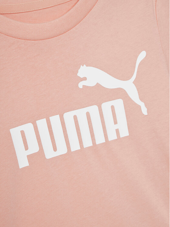 Puma Puma T-shirt Ess No. 1 Logo 684892 Ružičasta Regular Fit