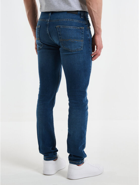BIG STAR BIG STAR Jeansy DERIC_303_190 Niebieski Skinny Fit