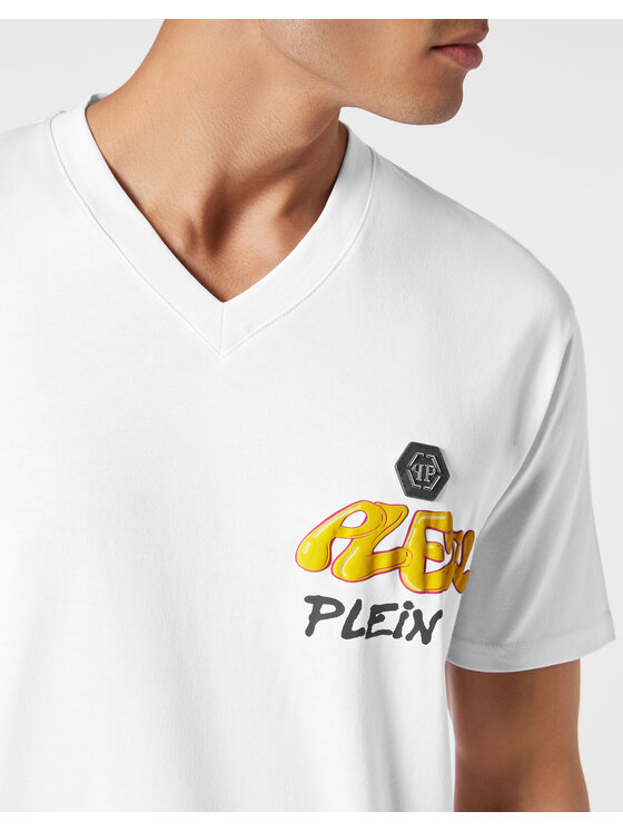 PHILIPP PLEIN PHILIPP PLEIN T-shirt 15491 Bianco Regular Fit