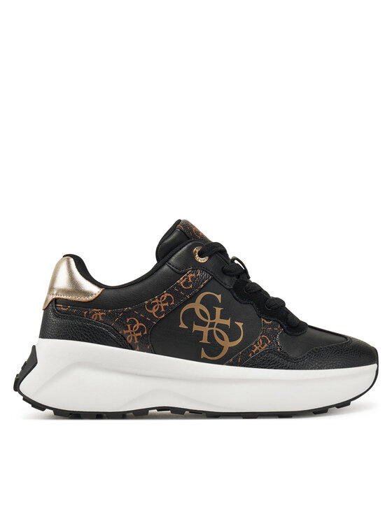 Guess Guess Sneakersy FLPLUC FAL12 Czarny