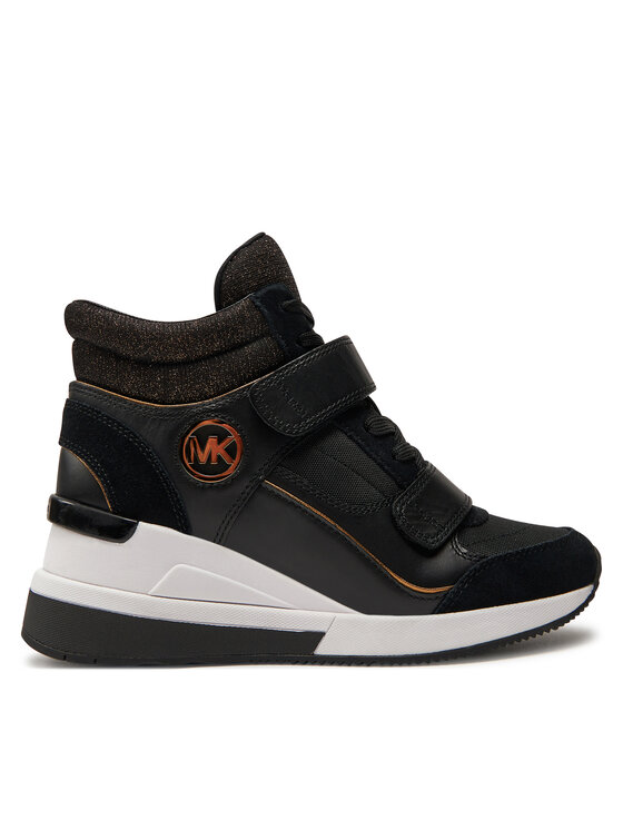 MICHAEL Michael Kors Tenisice Gentry High Top 43F3GYFE3D Crna