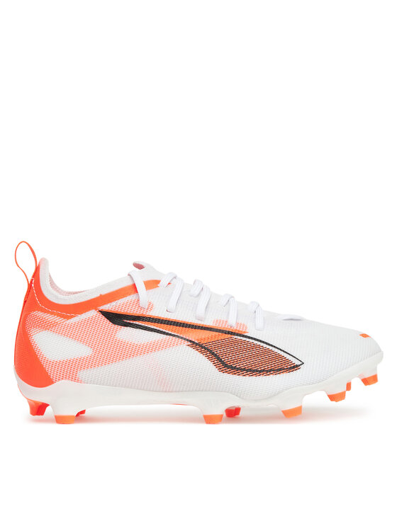 Puma Puma Ghete pentru fotbal Ultra 5 Pro Fg/Ag Jr 108165 01 Alb
