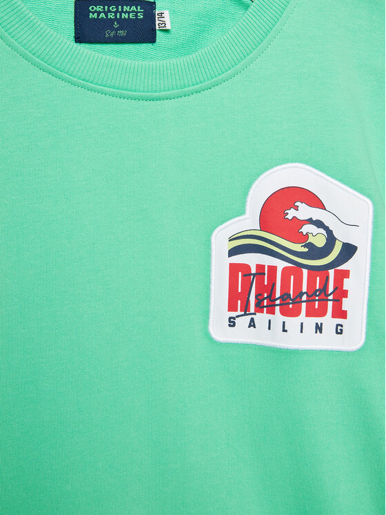 Original Marines Original Marines Суитшърт DDP2118B Зелен Regular Fit